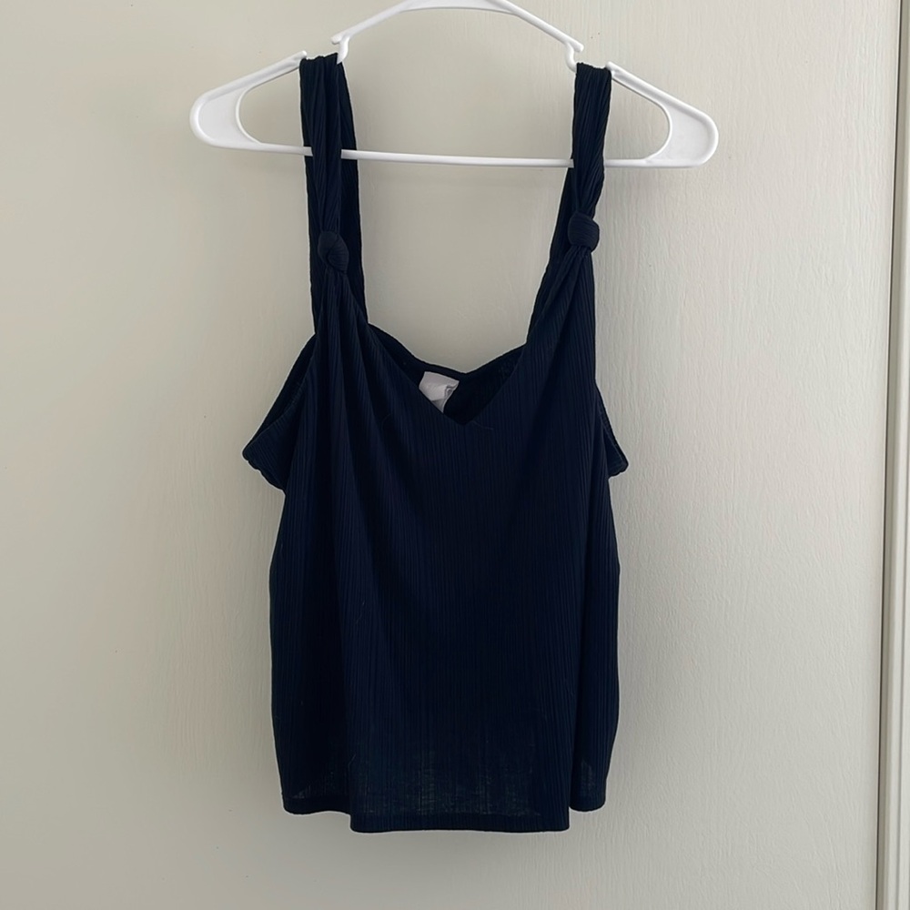 H&M Dark Blue Tank Top.  Size: XL